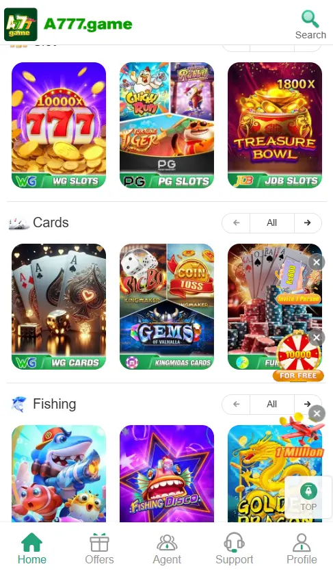 A777 Game App