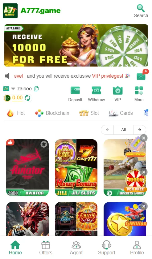 A777 Game Download