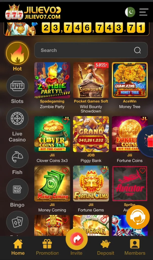 Jilievo Casino Download