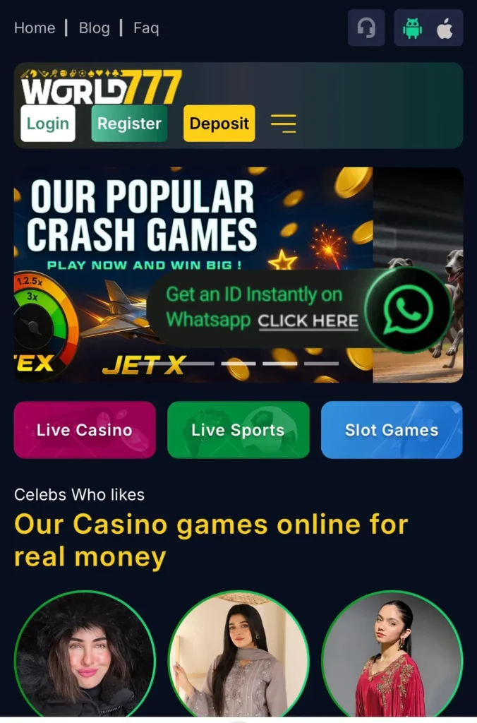 World 777 Bet Download