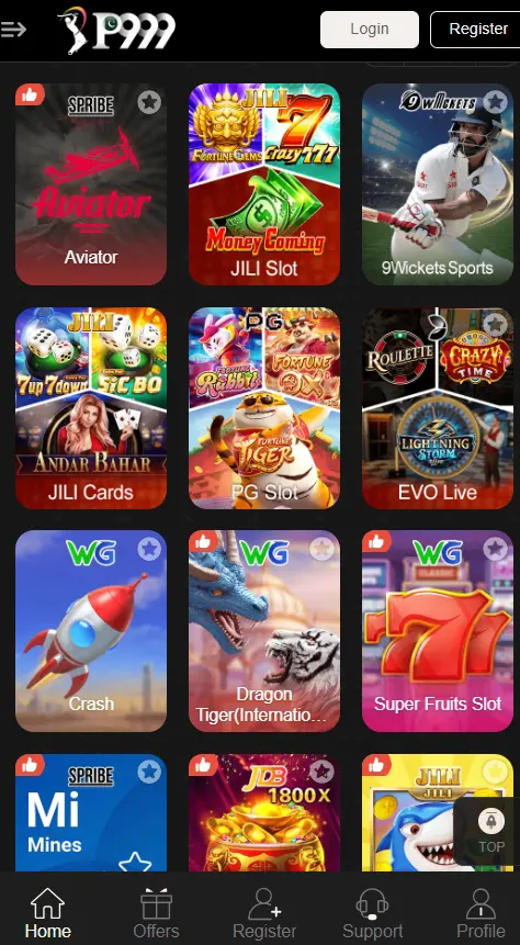p999 game download