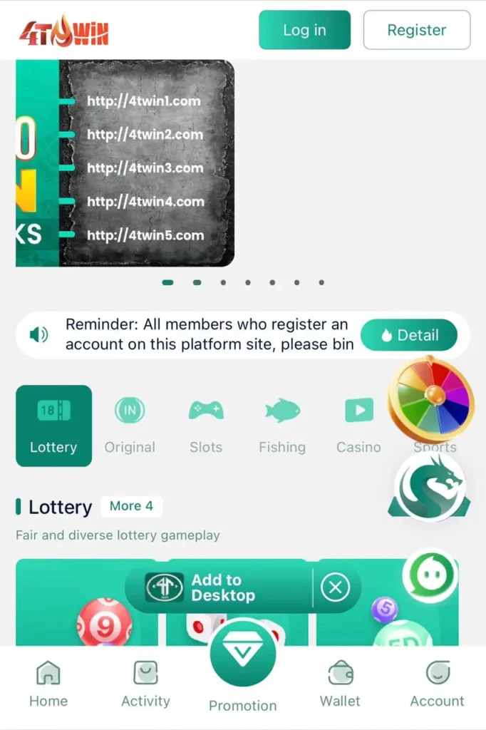 4TWIN Game Download