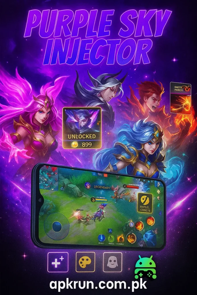 Purple Sky Injector Apk